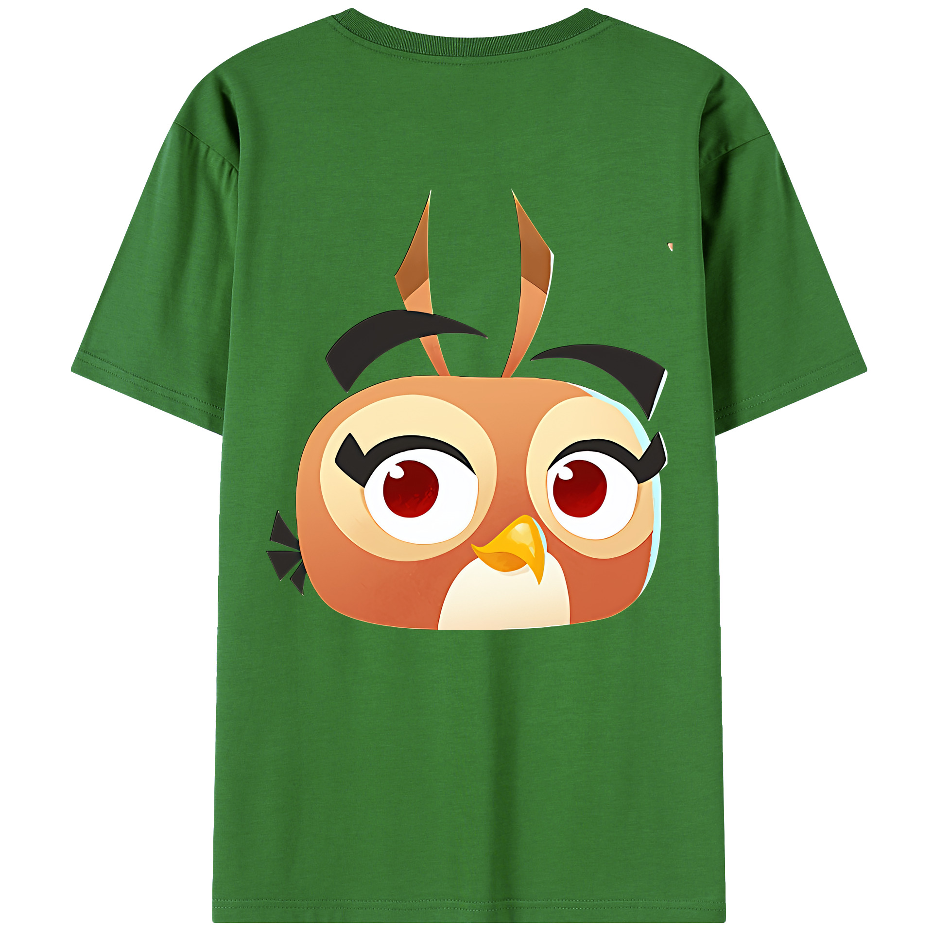 （画像用） Angry Birds アングリーバード レディース半袖Tシャツ(バックプリント)